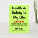 Search for warning sign cards Health and safety