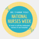 Search for nursing week stickers Thank you