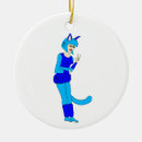 Search for tail christmas tree decorations Cat
