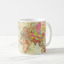 Search for vintage world map mugs Old