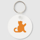 Search for cat sayings key rings Kitty