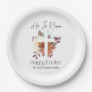 Search for christian easter plates Cross