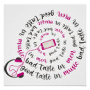 Search for good and bad posters For her