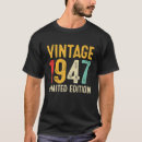 Search for 75th birthday tshirts Anniversary