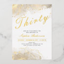 Search for foil 30th birthday invitations Luxury