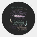 Search for refuge stickers Under his wings