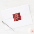 Search for metallic red stickers Elegant