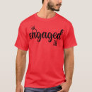 Search for bride to be engagement tshirts Mementos