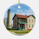 Search for michigan lighthouse christmas tree decorations Wisconsin