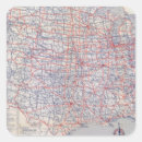 Search for road map stickers United states map
