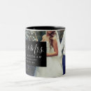 Search for wedding script mugs Mr and mrs