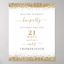 Search for glitzy art Gold glitter