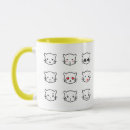 Search for kawaii cat mugs Funny