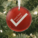 Search for symbols christmas tree decorations Red