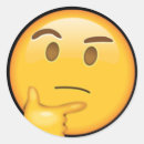 Search for thinking stickers Design