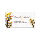 Search for love trees return address labels Whimsical
