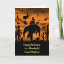 Search for nephew halloween cards Scarecrow
