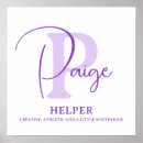Search for typographic art Purple