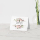 Search for elegant feminine pink roses cards floral