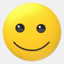 Search for cute smiling face stickers Yellow