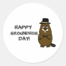 Search for happy groundhog stickers Humour