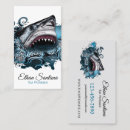 Search for shark business cards Ocean