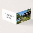 Search for backyard business cards Landscape