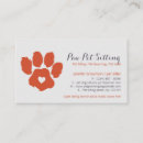 Search for paws business cards Groomer