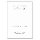 Search for simple wedding place cards Classic