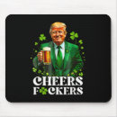 Search for funny beer drinking mousepads Make america great again