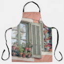 Search for assorted aprons Illustration