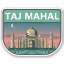 Search for wonders of the world stickers Taj mahal