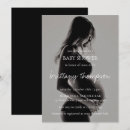 Search for unique baby shower invitations Black and white