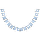 Search for something blue for bride Blue and white