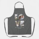 Search for grey aprons Photo collage