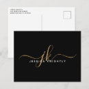 Search for monogram initials postcards Modern