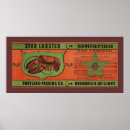 Search for lobster art Vintage