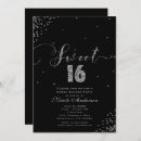 Search for silver confetti invitations Girly
