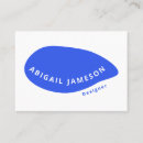 Search for unique shaped business cards Simple