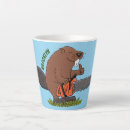 Search for funny beaver mugs Cartoon