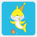Search for shark cartoon stickers Cute
