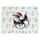 Search for christmas dinosaur gift bags Santa