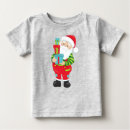 Search for santa claus baby shirts Xmas
