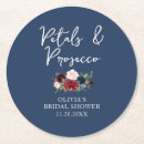 Search for petal coasters Bridal shower