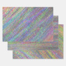 Search for holographic wrapping paper Rainbow