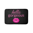 Search for lips bath mats Black