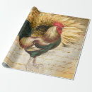 Search for rooster wrapping paper Decoupage