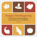 Search for thanksgiving greeting stickers Turkey