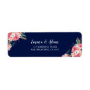 Search for pink flowers return address labels Foliage