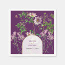Search for purple and gold napkins Flowers